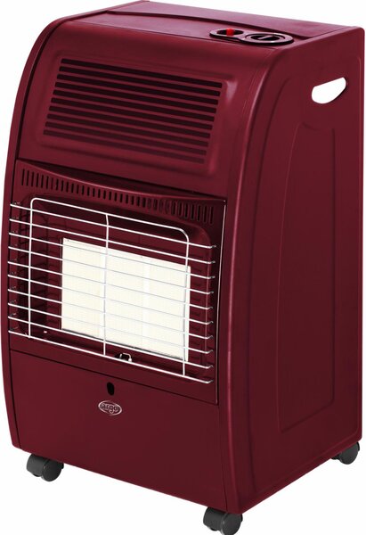 Argo Stufa a Gas GPL Infrarossi con Termostato 3 Regolazioni Potenza 4200W colore Rosso Sol Red - 191430060