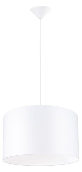 Sollux SL.1404 - Lampadario a sospensione con filo NOVA 1xE27/15W/230V diametro 40 cm bianco