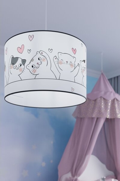 Sollux SL.1418 - Lampadario a sospensione per bambini CAT 1xE27/15W/230V diametro 30 cm