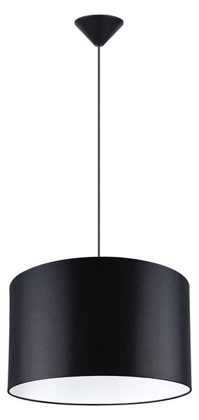 Sollux SL.1406 - Lampadario a sospensione con filo NOVA 1xE27/15W/230V diametro 40 cm nero