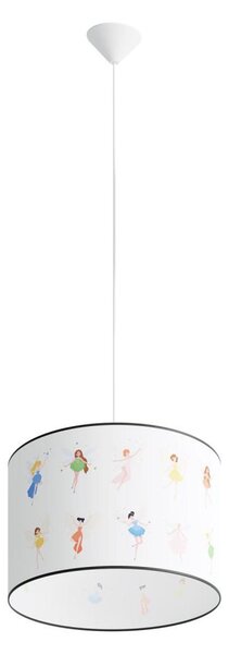 Sollux SL.1417 - Lampadario a sospensione per bambini FAIRY 1xE27/15W/230V diametro 40 cm