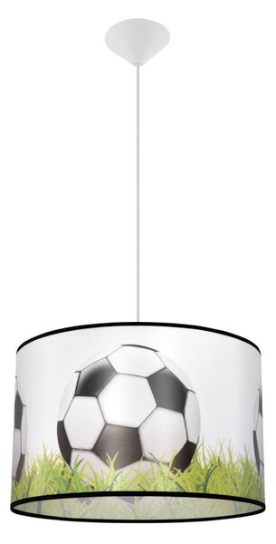 Sollux SL.1429 - Lampadario a sospensione per bambini FOOTBALL 1xE27/15W/230V diametro 40 cm
