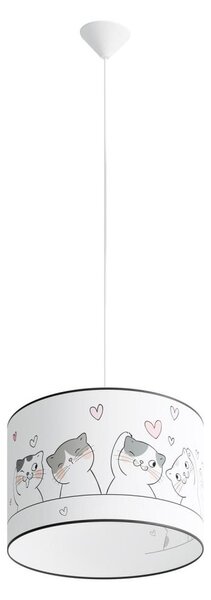 Sollux SL.1419 - Lampadario a sospensione per bambini CAT 1xE27/15W/230V diametro 40 cm