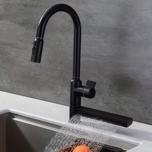 Rubinetto da cucina - Miscelatore da cucina - Rubinetto - Miscelatore - Rubinetto per lavello - Comando touch-sensitive - Corpo in acciaio inossidabile