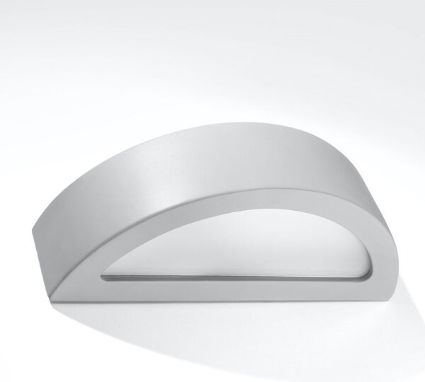 Applique ATENA 1xE27/60W/230V grigia