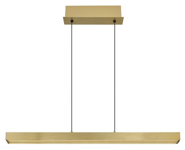 Globo 17016G - Lampada a sospensione LED dimmerabile con controllo touch su cavo ETHAN 39W/230V 2700/4000/6000K in ottone