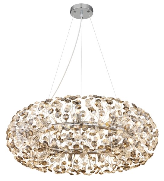 Globo 64135H3C - Lampadario LED in cristallo su cavi KATRINA 20xG9/3,5W/230V