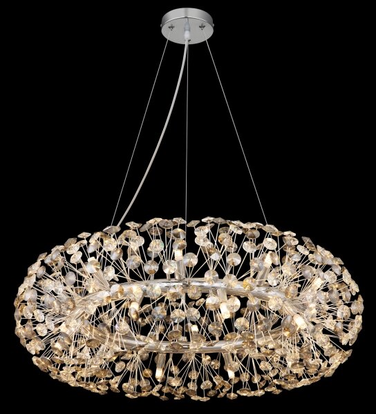 Globo 64135H3C - Lampadario LED in cristallo su cavi KATRINA 20xG9/3,5W/230V