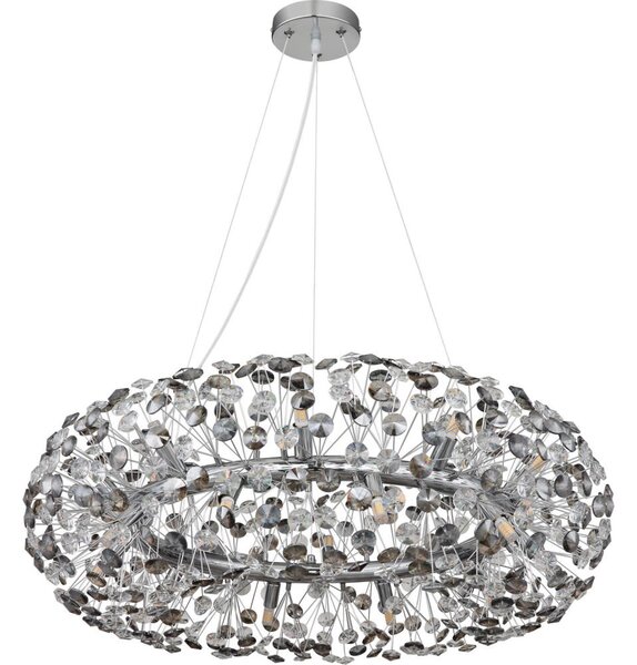 Globo 64135H3C - Lampadario LED in cristallo su cavi KATRINA 20xG9/3,5W/230V