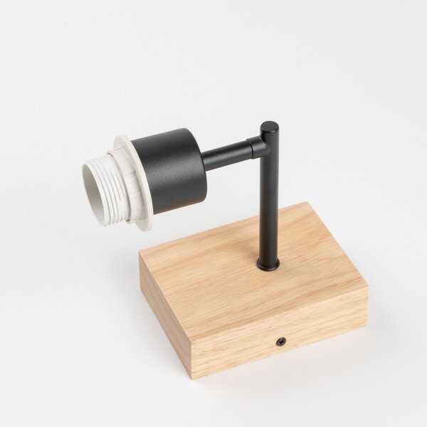 Brilagi - Lampada da parete BOBO WOOD 1xE27/25W/230V rovere/nero/bianco/unicorni