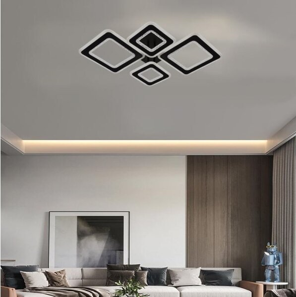 Lampadario a plafone LED dimmerabile LED/95W/230V 3000-6500K + telecomando