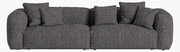 Divano componibile 4 posti in bouclé Martina, larg. 320 cm