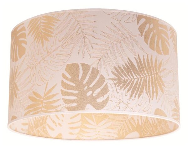 Duolla - Plafoniera ARECA 1xE27/40W/230V diametro 45 cm ottone/bianco