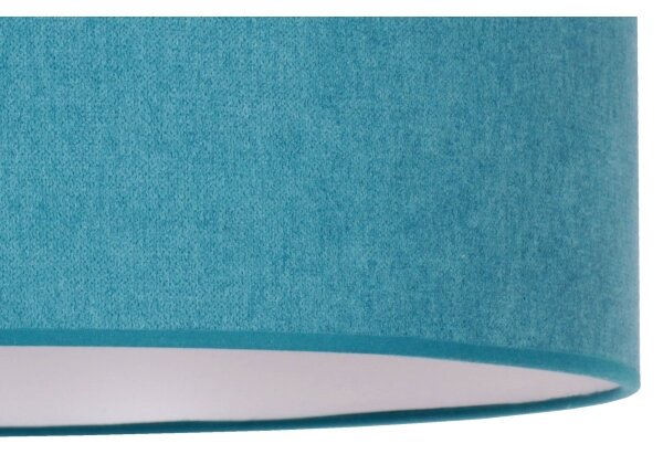 Duolla - Plafoniera BRISTOL 1xE27/15W/230V diametro 45 cm blu/bianco