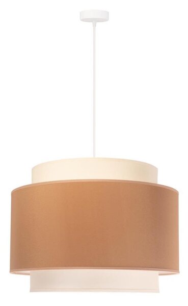 Duolla - Lampadario a sospensione con filo SOHO 1xE27/40W/230V diametro 40 cm beige/color crema