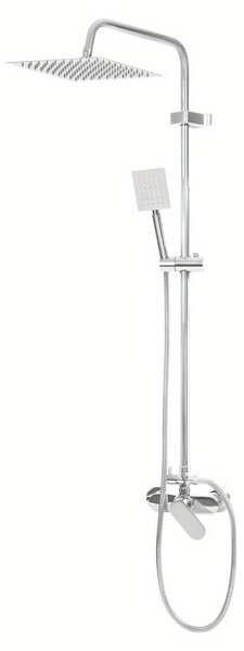 Rubinetto per doccia - Set per doccia - Rubinetto per doccia con attacco - Doccia a pioggia - Doccetta manuale - Funzione 2-in-1