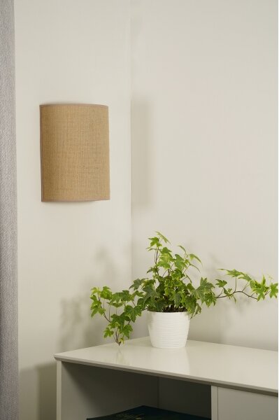 Duolla - Applique YUTE 1xE27/15W/230V diametro 20 cm marrone