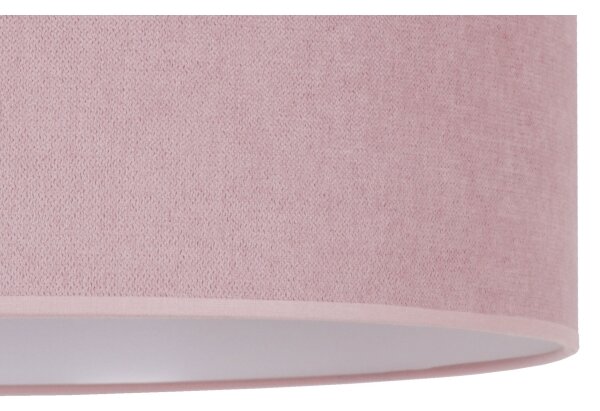 Duolla - Plafoniera BRISTOL 1xE27/15W/230V diametro 45 cm rosa/bianco