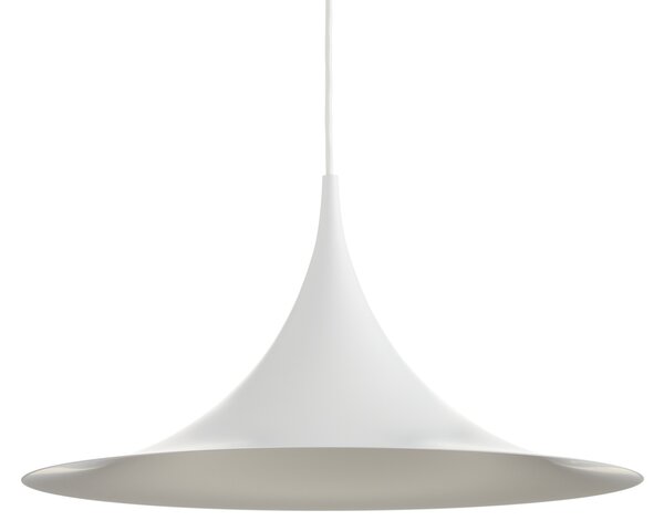 Lampada a sospensione GUBI, Semi, dimmerabile, Bianco, Soggiorno, Metallo, Design
