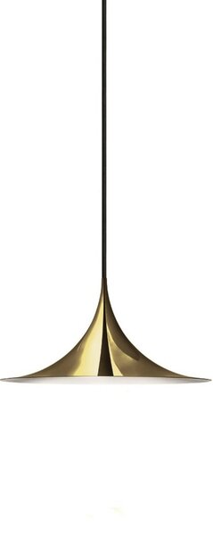 Lampada a sospensione GUBI, Semi, dimmerabile, Dorato / Ottone, Soggiorno, Metallo, Design