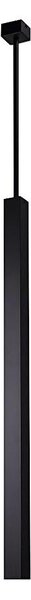 Shilo 5701 - Lampadario su corda DOHA 1xGU10/15W/230V nero