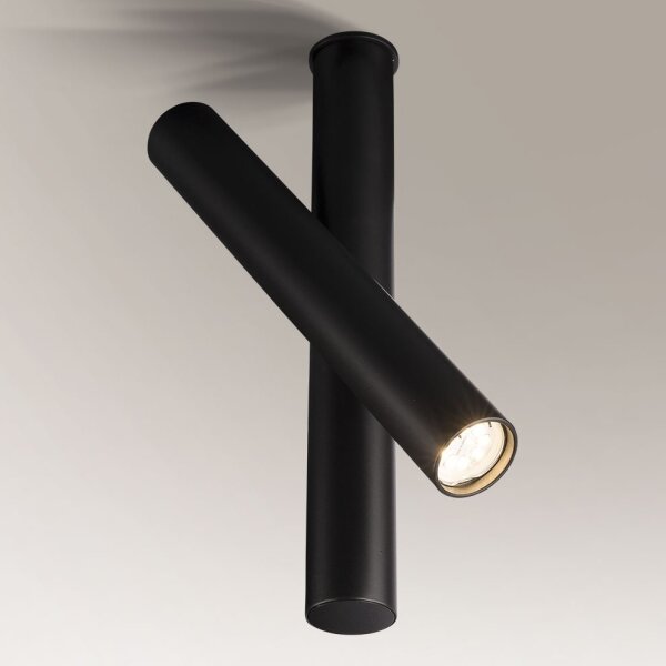 Shilo 2243 - Faretto YABU 1xGU10-MR11/15W/230V nero