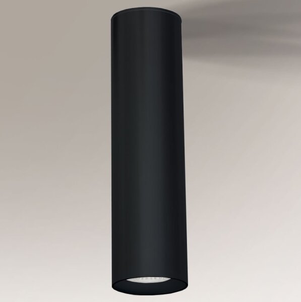 Shilo 1172 - Plafoniera KOBE 1xGU10/15W/230V nero