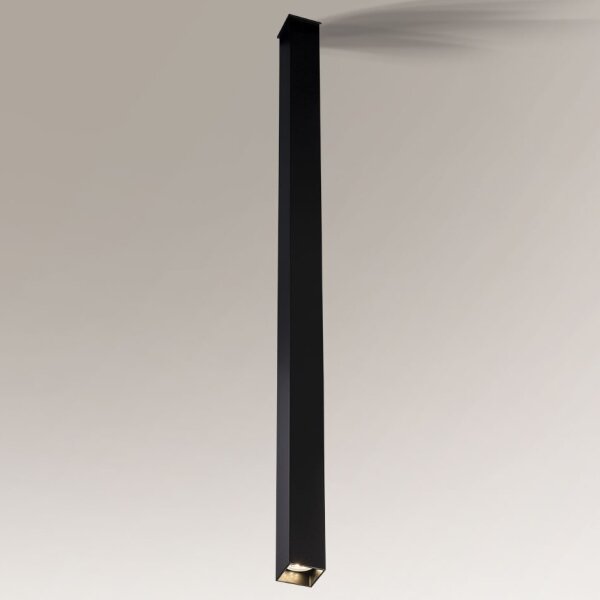 Shilo 1704 - Plafoniera DOHA 1xGU10/15W/230V nera