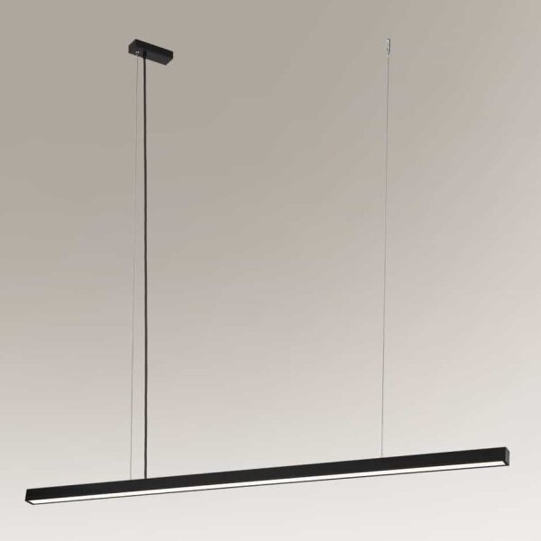 Shilo 1952 - Lampadario LED su corda HANAWA LED/32W/230V 3000K CRI 90 nero
