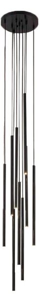 Shilo 7856 - Lampadario su filo KOSAME 8xG9/10W/230V nero
