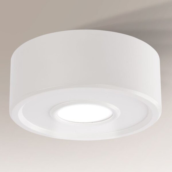 Shilo 7204 - Plafoniera LED ENA IL LED/10W/230V 3000K CRI 90 bianco