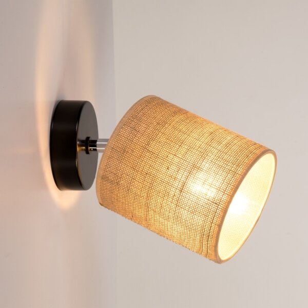 Spot-Light 56792104 - Lampada da parete JUTE 1xE27/25W/230V