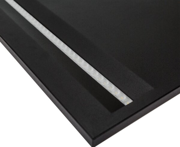 Pannello LED ALGINE LED/44W/230V 60x60 cm 4000K UGR<16 nero