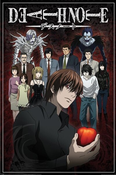 Posters, Stampe Death Note - Fate Connects Us, (61 x 91.5 cm)
