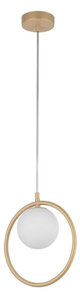 Lampadario a sospensione con filo AQUA 1xG9/12W/230V oro