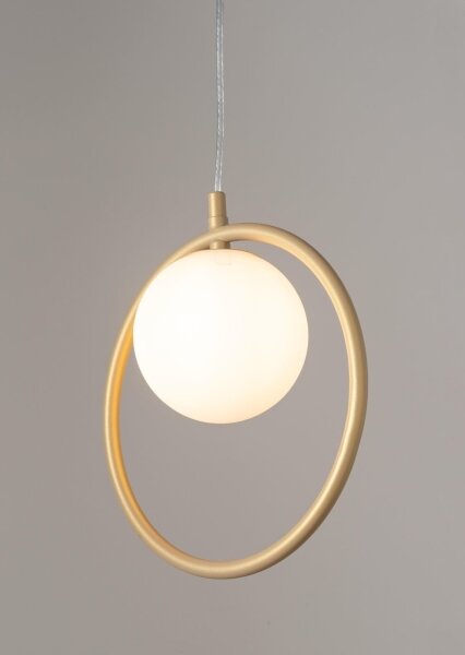 Lampadario a sospensione con filo AQUA 1xG9/12W/230V oro