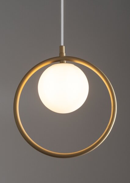 Lampadario a sospensione con filo AQUA 1xG9/12W/230V oro