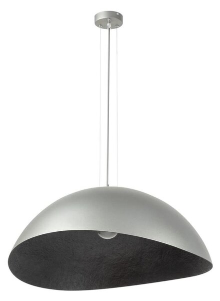 Lampadario a cavo SOLARIS 1xE27/60W/230V argento/nero