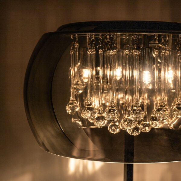 Zuma Line F0076-04A-F4FZ - Lampada da terra di cristallo CRYSTAL 4xG9/42W/230V