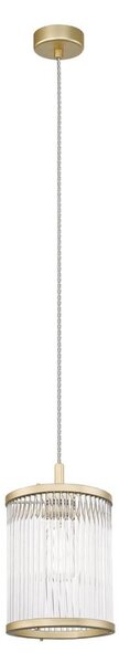 Zuma Line P0528-01F-V6AC - Lampadario a sospensione con filo SERGIO 1xE14/60W/230V oro