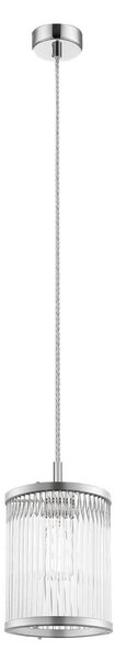 Zuma Line P0528-01F-F4AC - Lampadario a sospensione con filo SERGIO 1xE14/40W/230V cromo