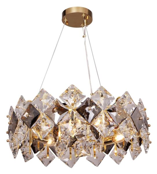 Zuma Line 9864-500 - Lampadario a sospensione con filo TIARA 6xE14/40W/230V oro