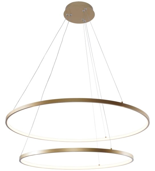 Zuma Line 2023200-GD - Lampadario LED a sospensione con filo BRENO LED/60W/230V 3000/4000/6000K