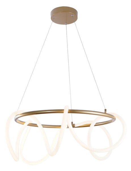 Zuma Line 20006PL-GD - Lampadario LED a sospensione con filo BALBO LED/58W/230V 3000/4000/6000K