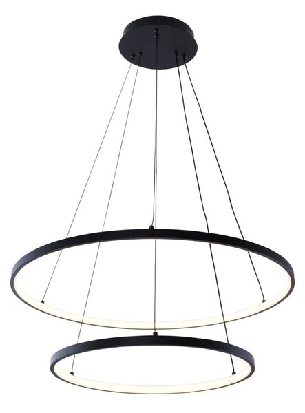 Zuma Line 18140BK-2 - Lampadario LED a sospensione con filo BRENO LED/50W/230V 3000/4000/6000K