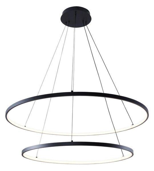 Zuma Line 2023200-BK - Lampadario LED a sospensione con filo BRENO LED/60W/230V 3000/4000/6000K