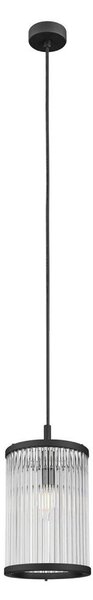 Zuma Line P0528-01F-P7AC - Lampadario a sospensione con filo SERGIO 1xE14/60W/230V nero