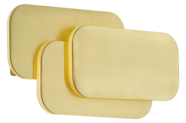Lampada da parete moderna ottone con LED dimmerabile a 3 livelli - Dias