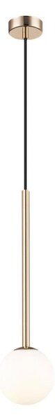 Zuma Line P0574-01F-F7AA - Lampadario a sospensione con filo ARCTURUS 1xG9/4W/230V oro