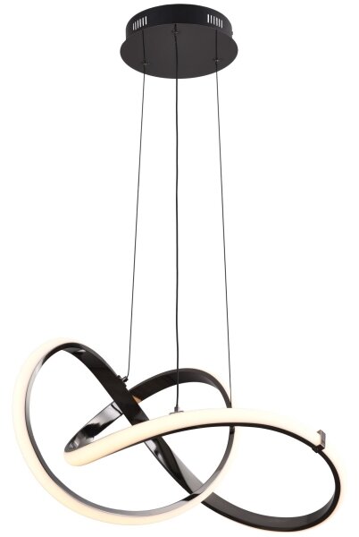 Zuma Line MD9717-1-3BCD - Lampadario LED su cavo INDIGO LED/44W/230V nero